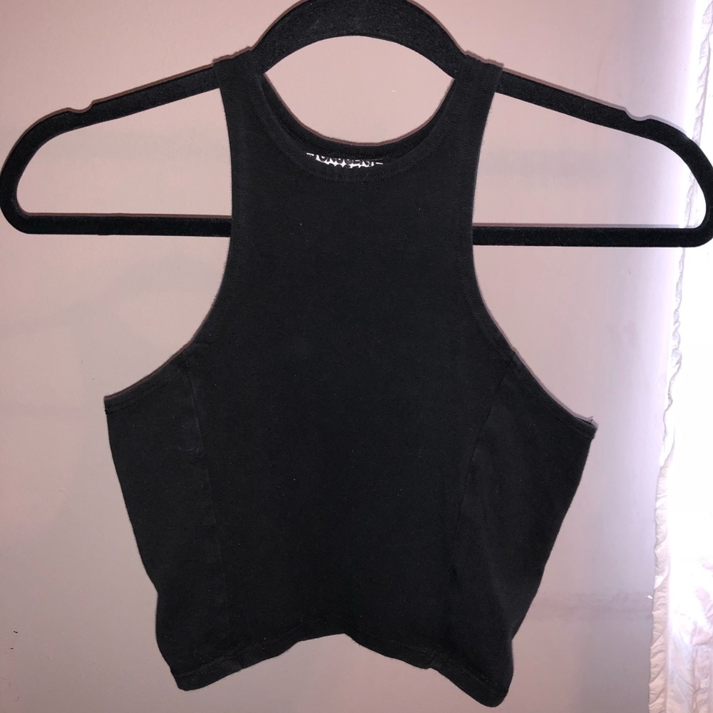 Black Crop Top
